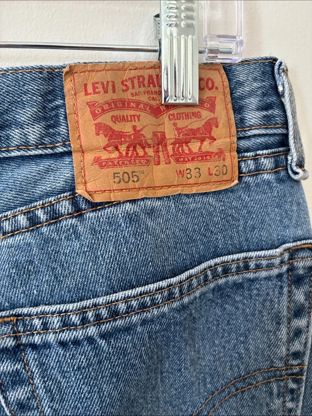 Levis vintage 505s